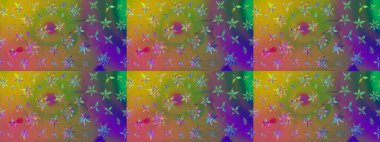 Çiçek deseni. Flower eskiz arka planı. Şatafatlı bahar bahçesi dokusu. Raster illüstrasyonu.