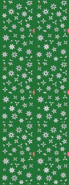 Raster stili kumaş deseni. Çiçekler suluboya çizim deseni.