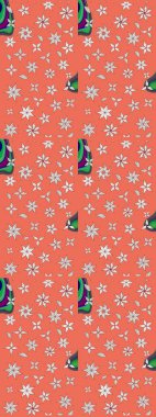 Fantezi çiçekli eskiz deseni, doğal duvar kağıdı, çiçek desenli kıvrım çizimi. Paisley el çizimi elementler. Ev dekoru.