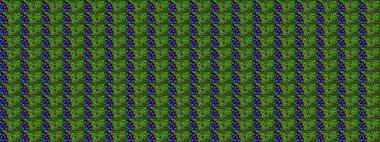 Renkli Bahar Teması eskiz kalıbı. Düz Çiçek Elementleri Tasarım Raster illüstrasyonu. Yeşil renkli çiçekler. Çiçek eskiz kalıbı geçmişi.