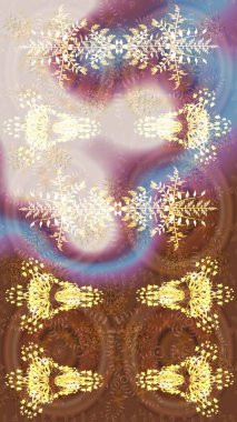 Kusursuz süs izi. Raster Henna tarzı. Tebrik kartı geçmişi, boyama kitabı, arkaplan ve tekstil için kullanılabilir. Sınır Kızılderili çiçekli paisley patten. Etnik Mandala havlusu.