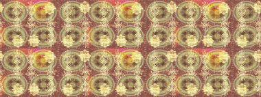 Kar tanesi rengarenk desen. Soyut kar taneleri arkaplanda izole edilmiş düz dizayn. Raster illüstrasyonu. Raster kar taneleri arka planda. Kar taneleri deseni.