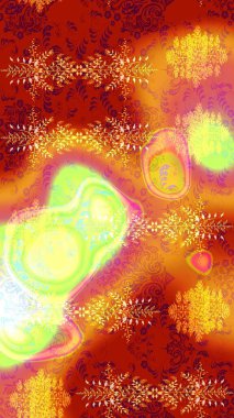 Raster illüstrasyonu. Arkaplanda soyut kar taneleri olan düz tasarım. Kar tanesi süsleme deseni. Kar taneleri deseni. Kar taneleri arkaplanı.