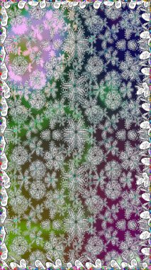 Tatil havası. Nazik romantik baskı. Bahar mevsimi. Raster dikişsiz şirin çiçek deseni. Gri renkli çiçekler.