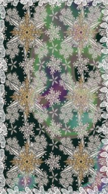 Raster desen. Fantezi kumaş deseni. Çiçekler, suluboya ile sorunsuz çiçek desenli.