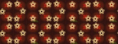 Meteoroloji buz koleksiyonu. Raster skeci. Kar tanesi raster arka planı. Kış kahverengisi, kırmızı ve mor noel kar bembeyaz kristal element. Xmas don kar taneleri izole edilmiş siluet sembolü.