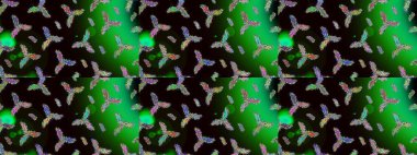 Renkli arka planda güzel kar taneleri. Raster illüstrasyonu. Kar tanesi ikonu, izole edilmiş. Düz tasarım.