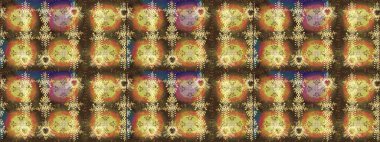 Renkli kar taneleri Raster çizimi. Güzel bir kış süsü. Raster kar tanesinden izole edilmiş..