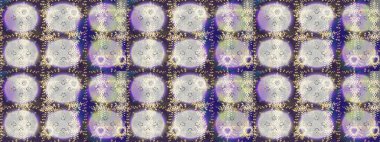 Renkli elementlerle Raster ilginç desen.