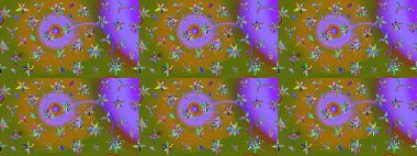 Organik motif arka planı. Çizim kalıbı. Ultraviyole kumaş deseni. Raster illüstrasyonu.