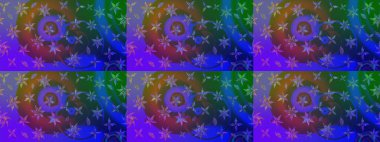 Parlak elementlerin. Çizim çiçek deseni duvar kağıdı, web sitesi arka planı, ambalaj kağıdı, davetiye, broşür, afiş veya web sitesi için kullanılabilir. El çizimi Raster illüstrasyonu.