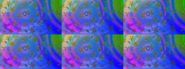 Modaya uygun kumaş deseni. Raster illüstrasyonu. Tony 'nin kumaş kalıbını çiz. Küçük çiçekte sevimli çiçek deseni var..