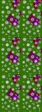 Raster illüstrasyonu. Renkli Bahar Teması eskiz kalıbı. Yeşil ve nötr renklerde zarif çiçek buketi suluboya. Düz Çiçek Elementleri Tasarımı.