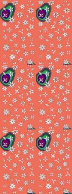 Moda baskıları için zarif bir şablon. Küçük renkli çiçekler. Küçük çiçekte güzel bir desen. Robot resim. Çiçekli bahar çiçekleri. Motley illüstrasyonu.