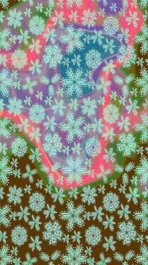 Raster illüstrasyonu. Küçük çiçekteki sevimli çiçek deseni. Tony 'nin kumaş kalıbını çiz. Modaya uygun kumaş deseni.