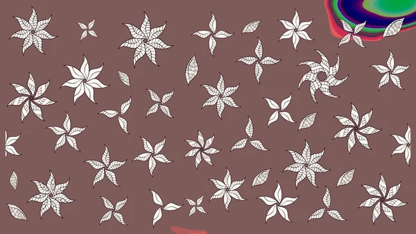 Güzel kumaş deseni. Güzel suluboya yaz çiçekleri deseni..