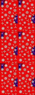 Davetiye ve kartpostal tasarımı için dekoratif çiçek unsurları. Tekstil için figür. Poster ya da kapak için arka plan. Yapraklı çizim şekli. Sevimli zarif çiçekler Raster illüstrasyonu.