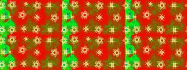 Renkli arka planda güzel kar taneleri. Raster kar taneleri deseni. Raster illüstrasyonu.