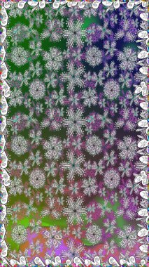 Kusursuz çiçek deseni. Raster illüstrasyonu. Raster illüstrasyonu. Gri renkli çiçekler. Asya tekstil tarzında.