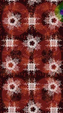 Raster. Xmas Frost kar taneleri izole edilmiş siluet sembolü. Kış kahverengisi, kırmızı ve nötr noel kar kristal elementi. Meteoroloji buz koleksiyonu. Kar Tanesi raster simgesi arkaplanı.