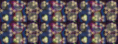 Düz Çiçek Elementleri Tasarımı. Eskiz klasiği. Raster Şirin kumaş deseni. Renkli Bahar Teması çizim şablonu.