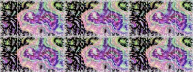 Moda baskıları için zarif bir şablon. Küçük renkli çiçekler. Motley illüstrasyonu. Küçük çiçekte güzel bir desen. Çiçekli bahar çiçekleri. Kusursuz..