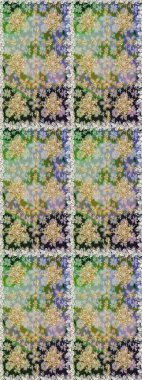 Gri ve nötr renklerde, altın elementlerle klasik, pürüzsüz desen. Raster illüstrasyonu.