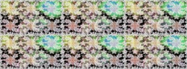 Raster illüstrasyonu. Tarafsız ve gri renklerde. Raster illüstrasyonunda kusursuz çiçek deseni. Güzel kumaş deseni.