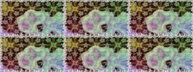 Güzel kumaş deseni. Düz Çiçek Elementleri Tasarımı. Raster illüstrasyonunda kusursuz çiçek deseni. Renkli Bahar Teması Kusursuz Arkaplan.