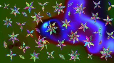 Etnik Mandala süsleme. Hint çiçek desenli madalyon desen. Kullanılabilir Tekstil, tebrik kartı, boyama kitabı, telefon durumda yazdırma için. Raster kına dövme stil.