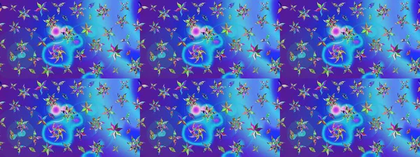 Botanik çizim kalıbı. Organik elementler. Suluboya etkisi. Raster deseni.