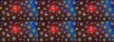 Raster güzel bir çiçek deseni çizmiş. Bahar mevsimi. Tatil havası. Nazik romantik baskı.