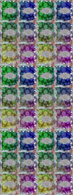 Modern stil dokusu. Çiçek desenli raster, yeşil çizgi grafik deseni soyut raster arkaplan.