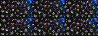 Modern gelişim, gri ve mavi raster arka plan duvar kağıdı çizimi, klasik çizgili desenli desenli çiçekler, çiçekli süsler. Çiçekli el çizimi çizimi deseni.