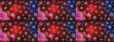 Çocuk stili. Düz Çiçek Elementleri Tasarımı. Çiçekli eskiz arkaplanı. Renkli Bahar Teması çizim şablonu.