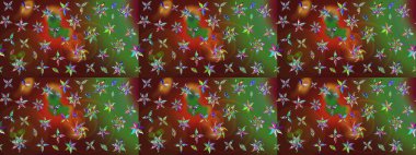 Paketleme, tekstil, duvar kâğıdı için çiçek eskizi. Raster 'ın taze dokusu. Klasik çiçek desenli. Yumuşak pamuk tasarımı. Yumuşak kiremit.