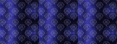 Süslü kumaş deseni. Düz Çiçek Elementleri Tasarımı. Renkli Bahar Temalı Kusursuz Arkaplan. Raster illüstrasyonunda kusursuz çiçek deseni.