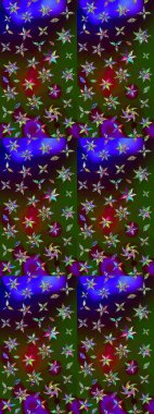 Eskiz modeli etnik tasarım. Çiçekleri, deniz kabukları, mandalaları ve suluboya efektleriyle donanma geçmişi. Yatak çarşafları, ceket, paket tasarımı, kumaş ve moda kavramları için tekstil baskısı.