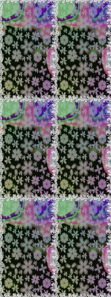 Raster Şirin kumaş deseni. Renkli Bahar Temalı Kusursuz Arkaplan. Düz Çiçek Elementleri Tasarımı. Kusursuz bağbozumu.