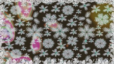 Parlak unsurları. Sorunsuz çiçek deseni kaydırma kağıt, davet, el ilanı, afiş veya Web sitesi Web sitesi arka plan duvar kağıdı için kullanılabilir. Elle çizilmiş Raster illüstrasyon.