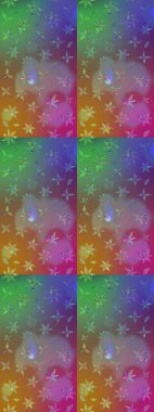 Tomurcukları çiçek olan sevimli bir çiçek deseni. Eski usul. Raster illüstrasyonu. Kumaş, tekstil, duvar kağıdı baskısı için. Raster. Taslak arkaplan.