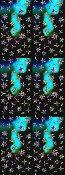 Şekil verilmiş çiçeklerle eskiz deseni. Çiçek deseni duvar kağıdı, desen dolguları ve web sayfası arka planı için kullanılabilir. Süslü zentangle çizim dokusu, soyut çiçeklerle süslenmiş..