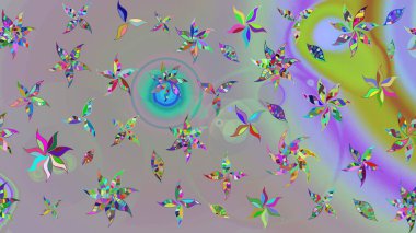 Raster pattern. Gray and neutral hand drawn pattern. Doodle flowers sketch pattern. Art inspigray and neutral style flowers and leaves background.