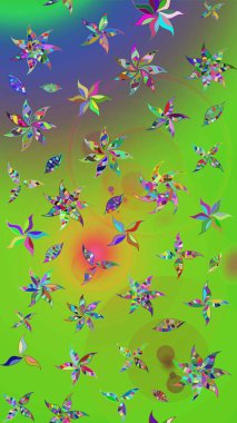 Suluboya çizim kalıbı. Çiçeğin suluboya çizimlerinin mükemmel deseni. Moda baskısı. Eski model. Dekorasyon ve tasarım için güzel desen.