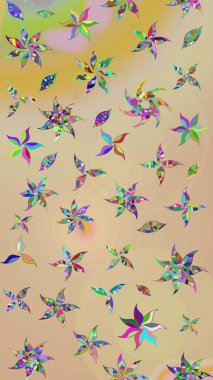 Çiçekler bej ve nötr renklerde. Tekstil ve kapak tasarımı için mükemmel. Elle çizilmiş sonbahar çiçeği deseni. Doodle tarzı. Renkli bej ve nötr çizim deseni.