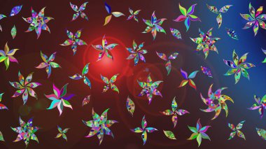 Kartlar, davetiyeler, tarih kartları ve daha fazlası için kullanılabilir. Raster şirin suluboya çiçek desenleri çiziyor. Büyük bir suluboya çiçek seti..