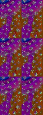 Kızılderili desenli desenli desenli şal deseni. Raster Henna dövme stili. Tekstil, tebrik kartı, boyama kitabı, telefon kılıfı baskısı için kullanılabilir. Etnik Mandala süsü.