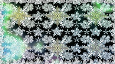 Çiçekli karalama şeklinde Raster çiçek deseni. Tarafsız ve siyah renklerde çiçekler. Yumuşak, bahar çiçekli arka plan.