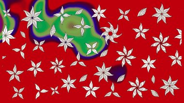 Sabıka fotoğraflarında, bebek kıyafetlerinde, duvar kâğıtlarında, paket kutularında falan kullanılabilir. Zarif, parlak ve eskiz kırmızı ve nötr çiçek deseni tasarımı.