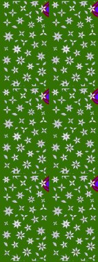 Eskiz geçmişi. Raster illüstrasyonu. Tomurcukları çiçek olan sevimli bir çiçek deseni. Kumaş, tekstil, duvar kağıdı baskısı için. Eski usul. Raster..